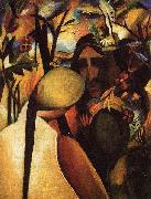 August Macke Indianer oil painting reproduction